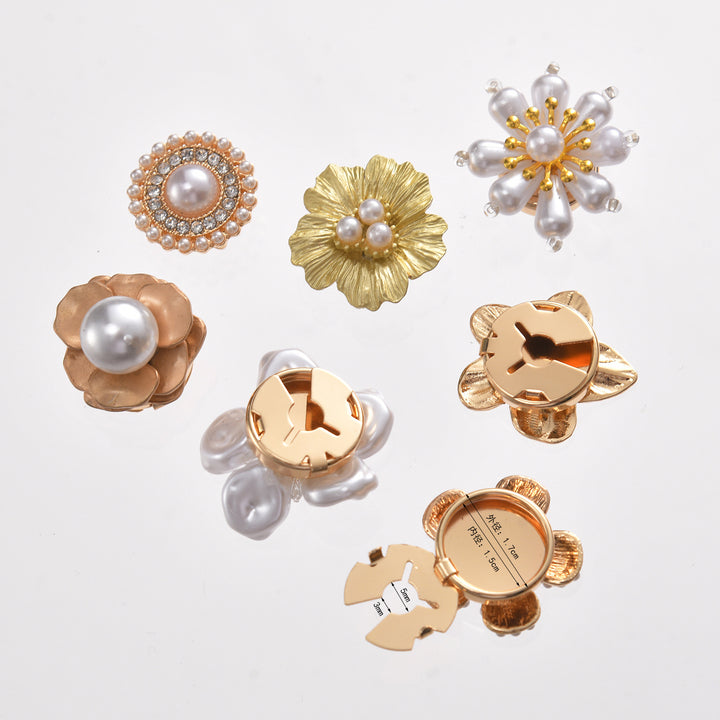 Pearl cufflinks（Three-piece pack）