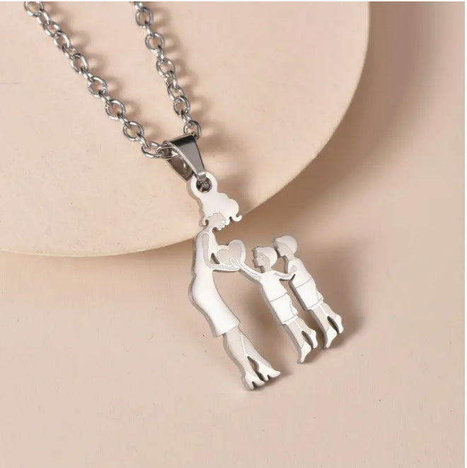 Mother and Child Necklace