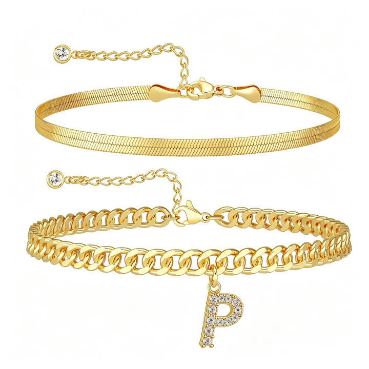 Double-layer initial anklet