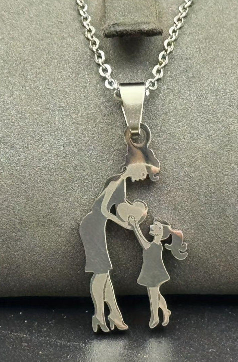 Mother and Child Necklace