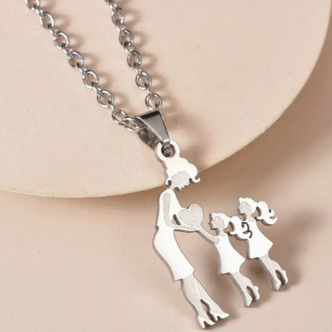 Mother and Child Necklace