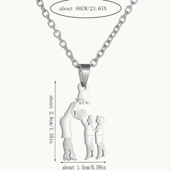 Mother and Child Necklace
