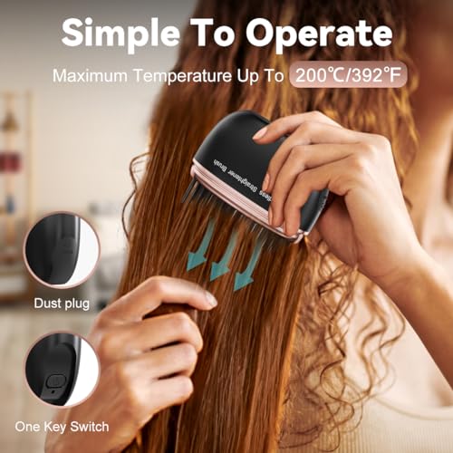 Portable mini hair straightener