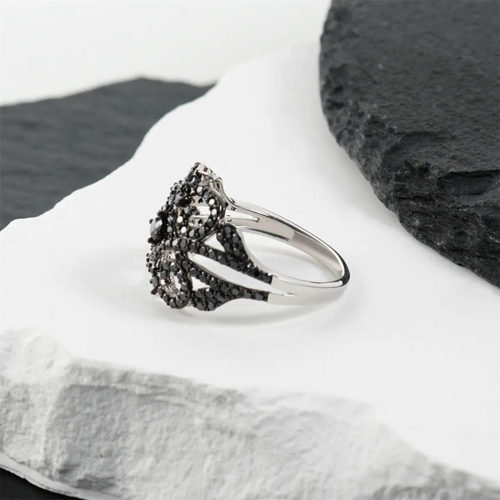 Midnight Halo Ring