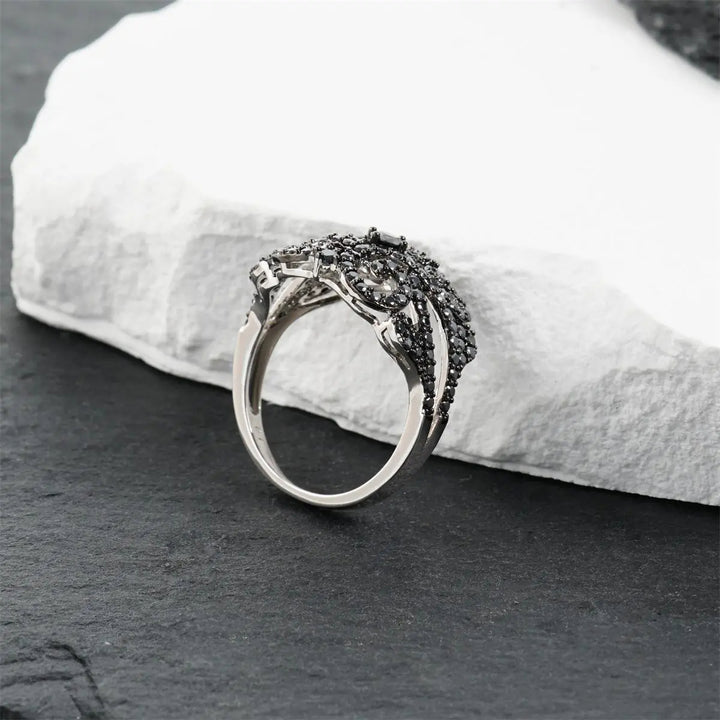Midnight Halo Ring