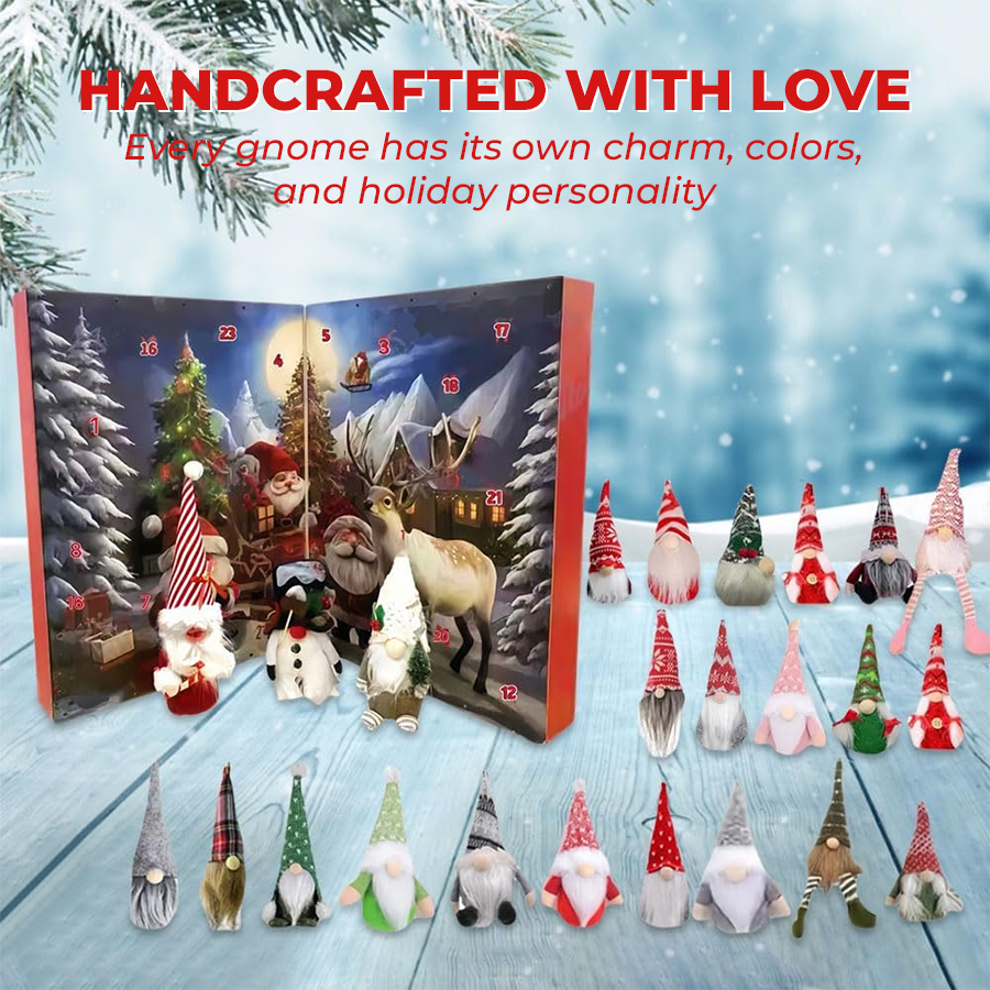 Christmas Gnome Advent Calendar – 24 Days of Festive Surprises