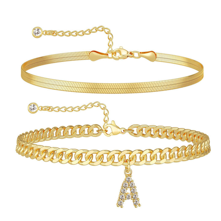 Double-layer initial anklet