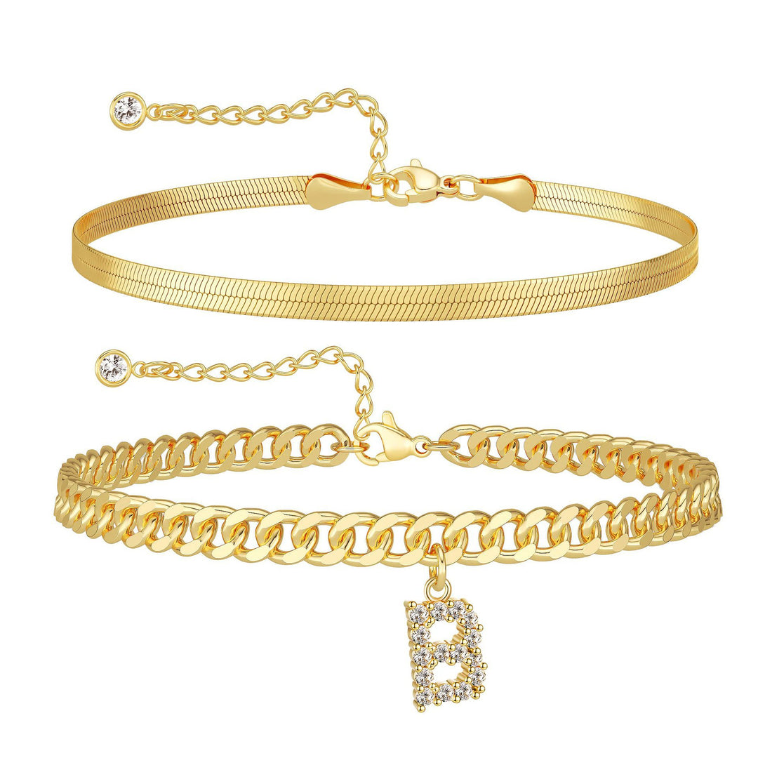 Double-layer initial anklet