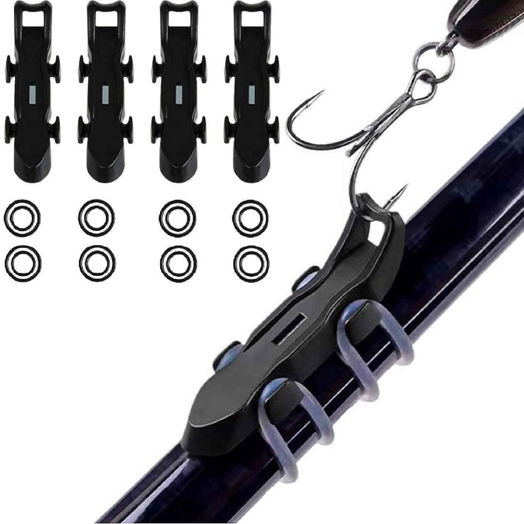 Magnetic fish hook holder