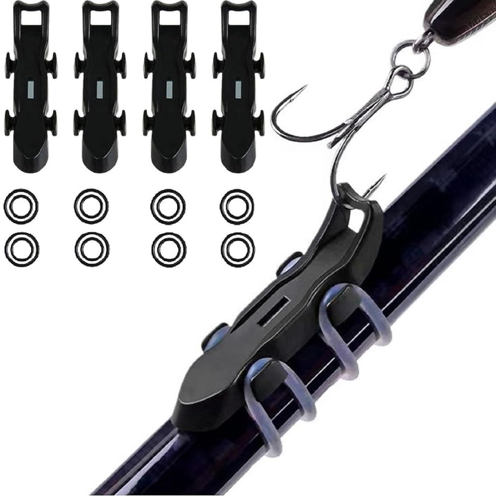 Magnetic fish hook holder