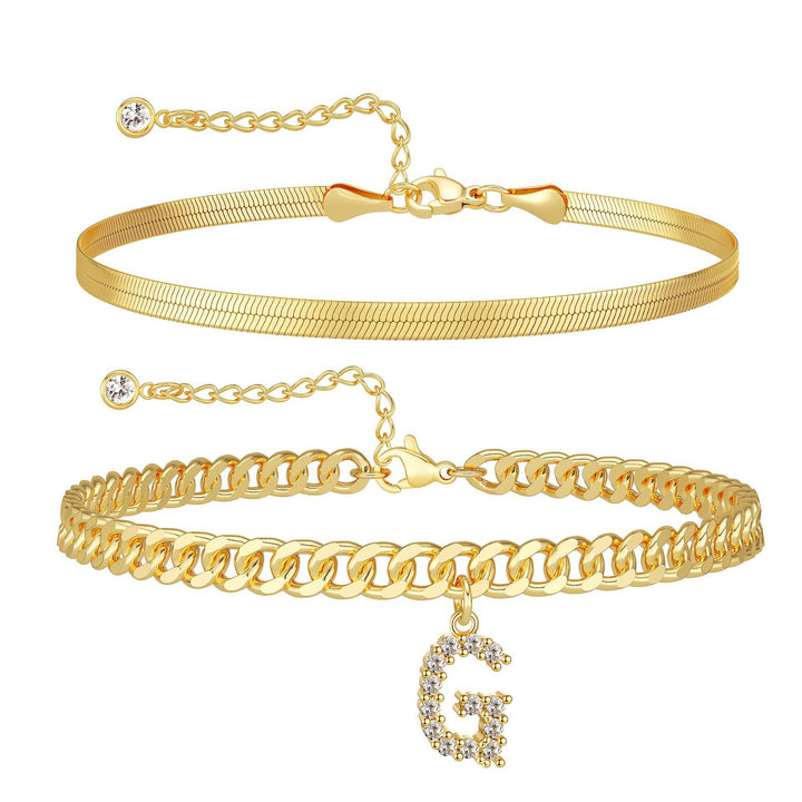 Double-layer initial anklet