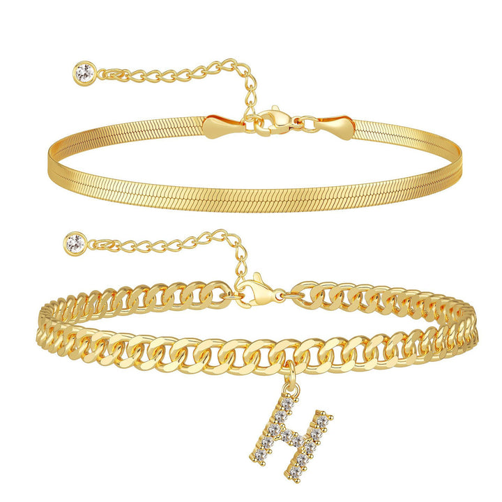 Double-layer initial anklet