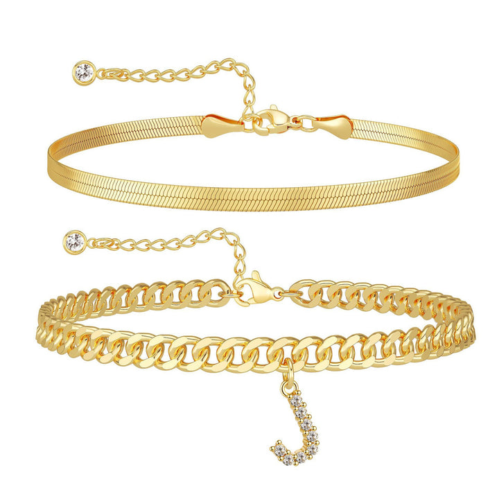 Double-layer initial anklet