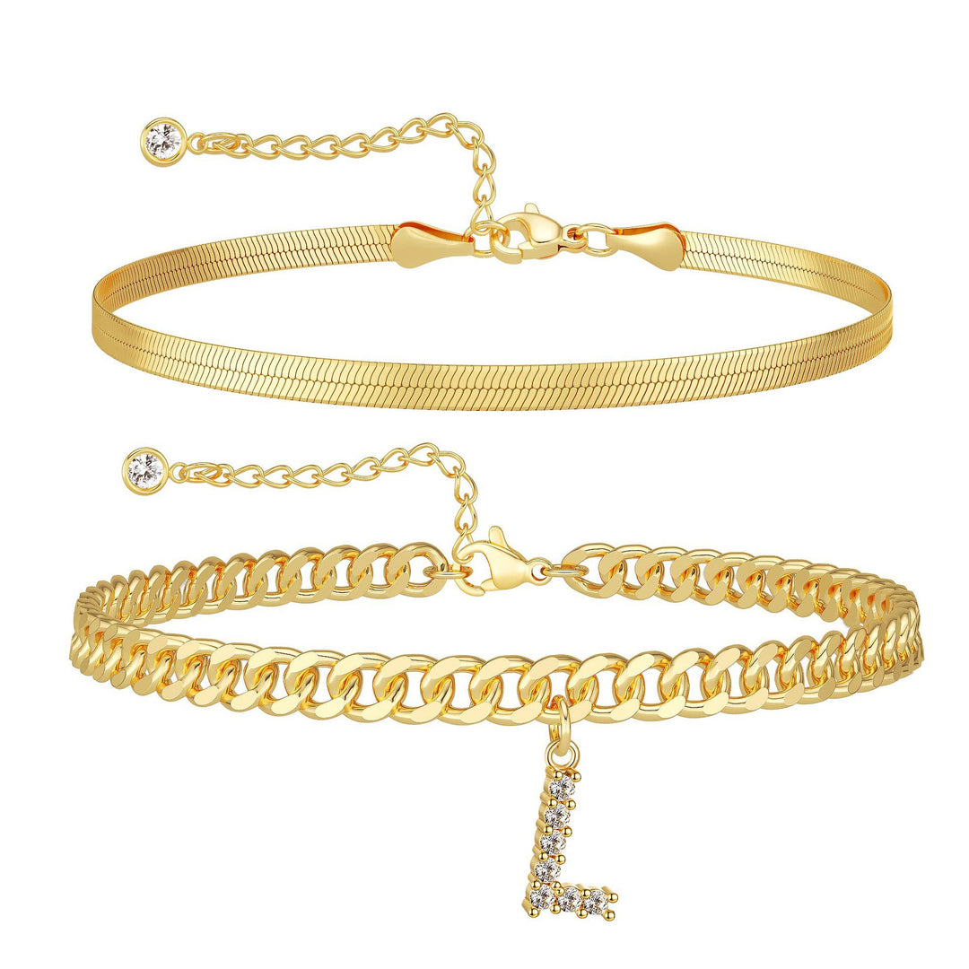 Double-layer initial anklet