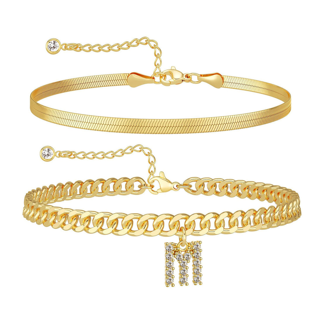 Double-layer initial anklet
