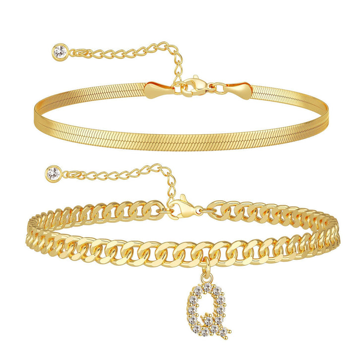 Double-layer initial anklet