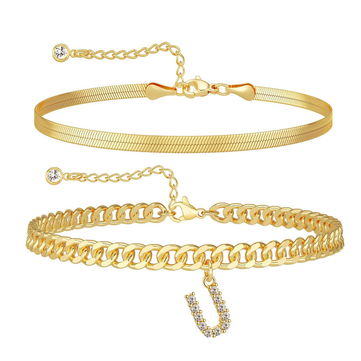 Double-layer initial anklet