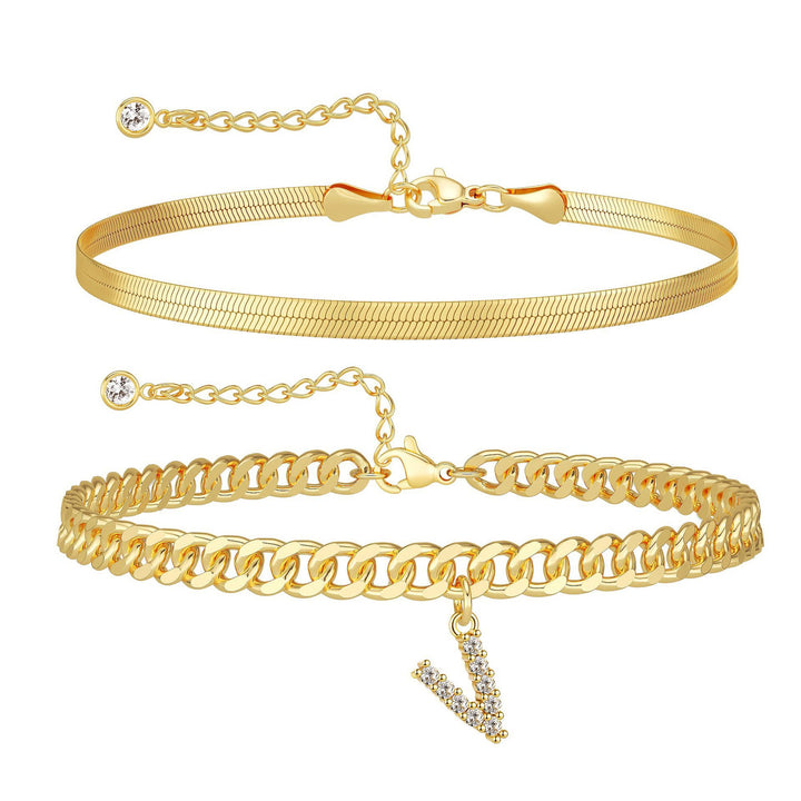 Double-layer initial anklet