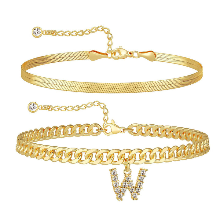 Double-layer initial anklet