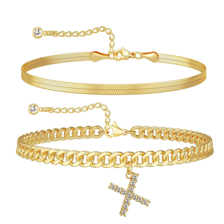 Double-layer initial anklet