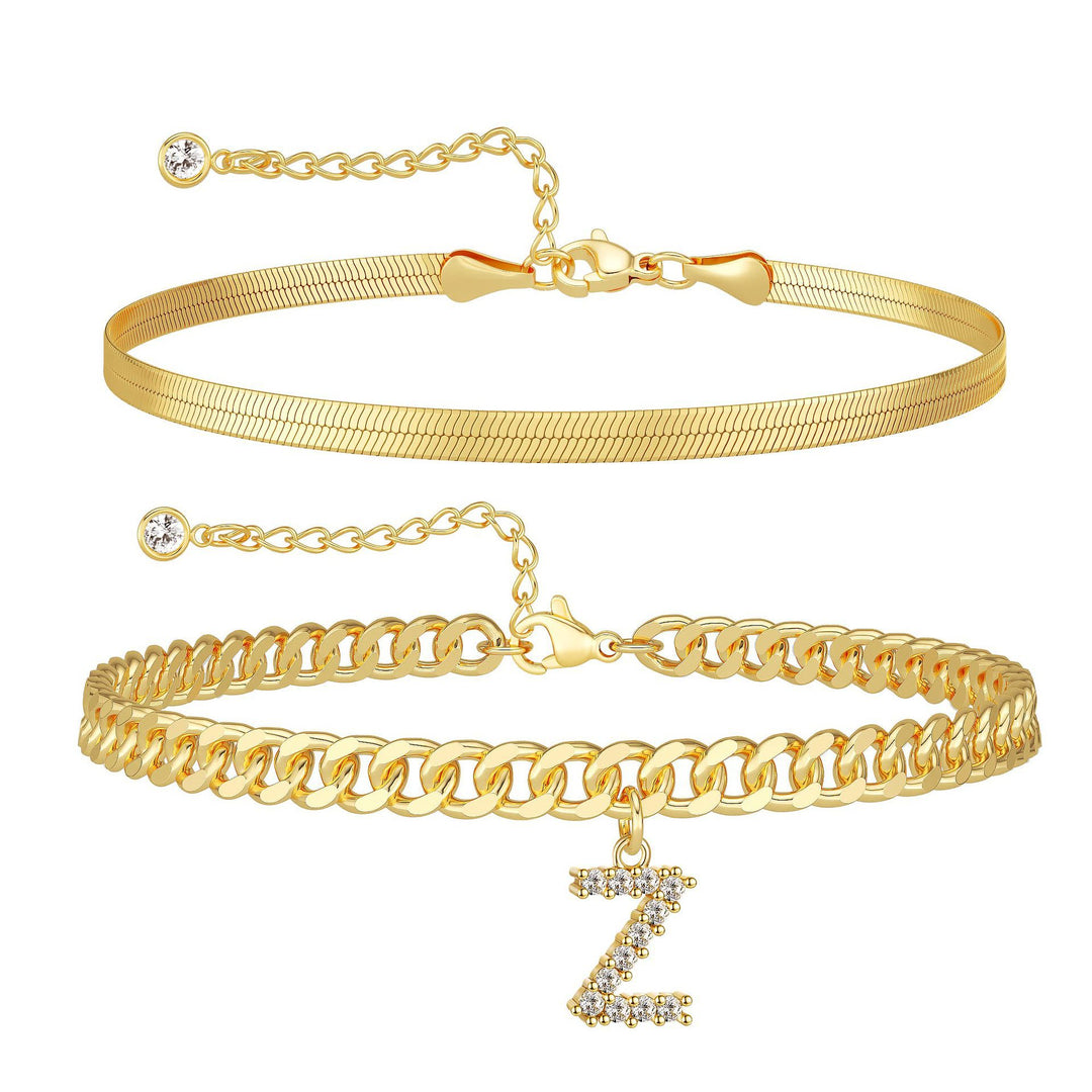 Double-layer initial anklet