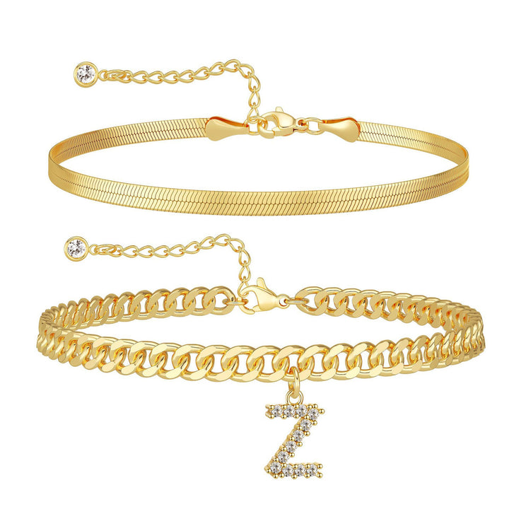 Double-layer initial anklet