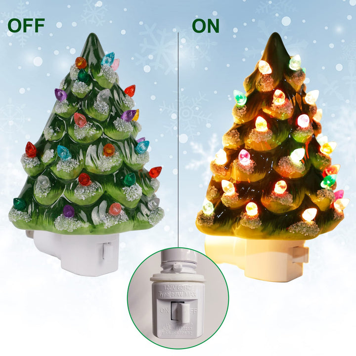 Christmas tree night lights